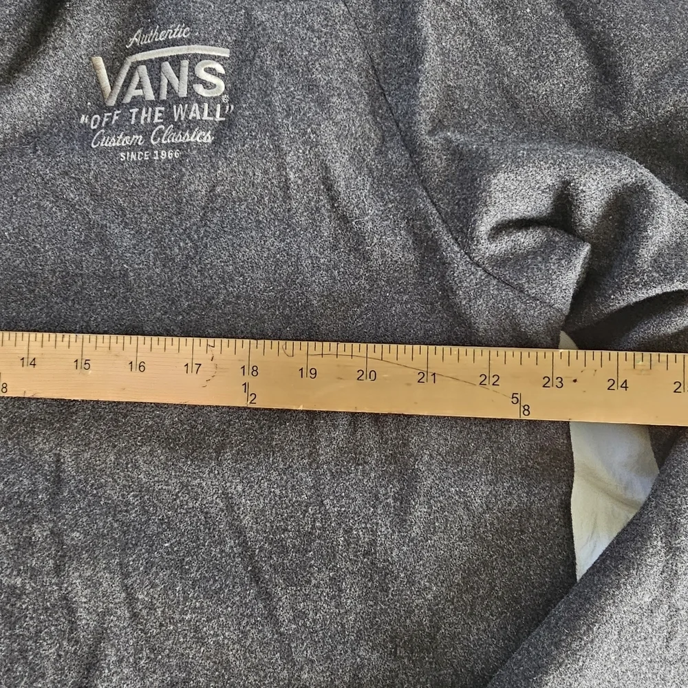 Vans Gray Wool Varsity Jacket for Men